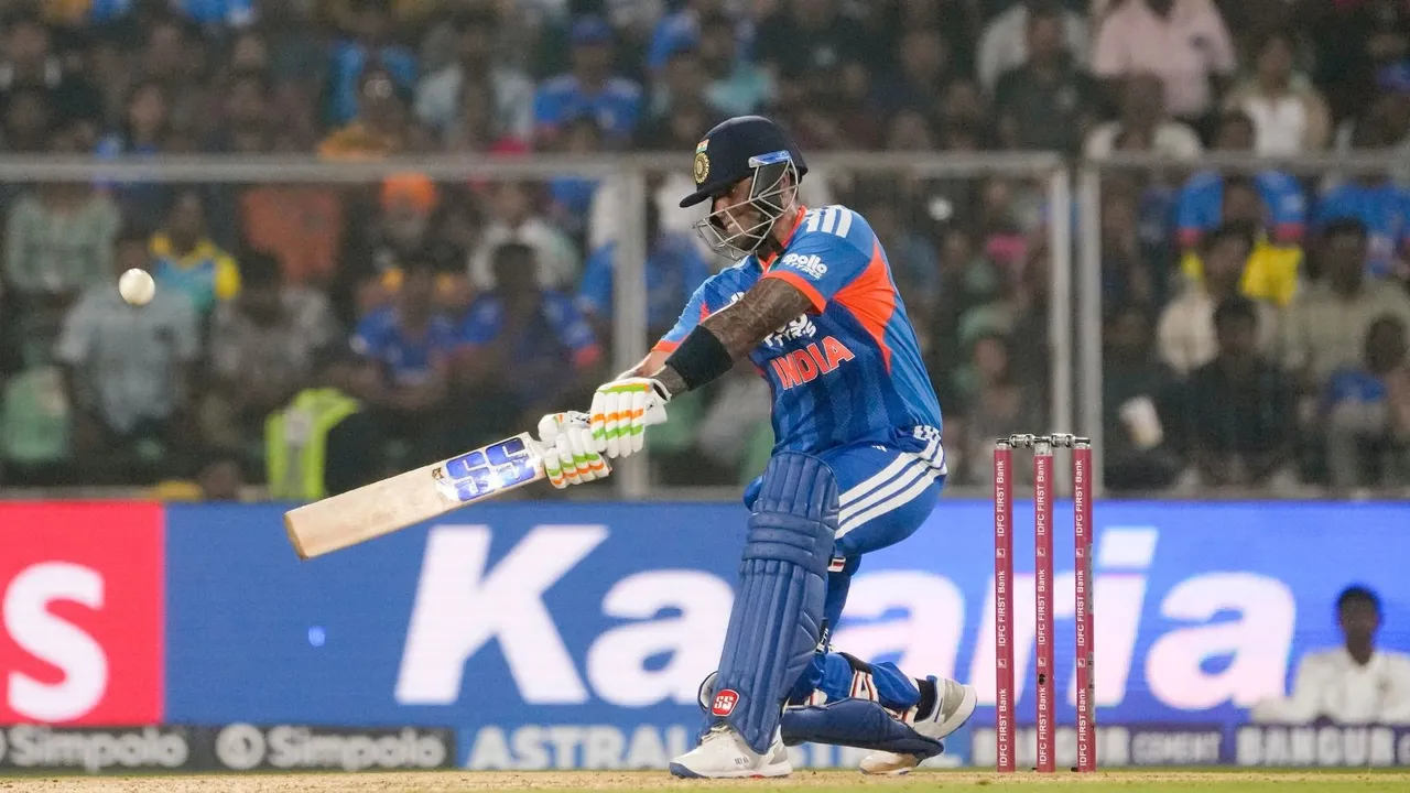 Suryakumar Yadav vs New Zealand