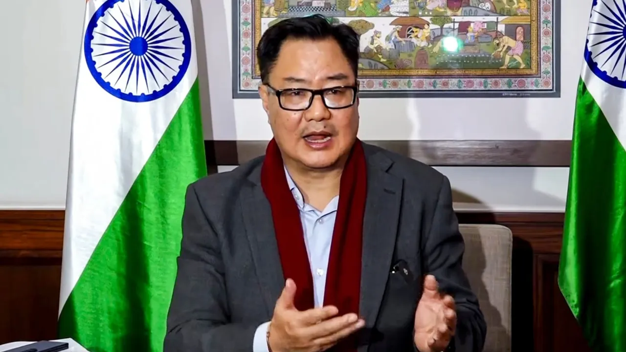 Kiren Rijiju Parliament