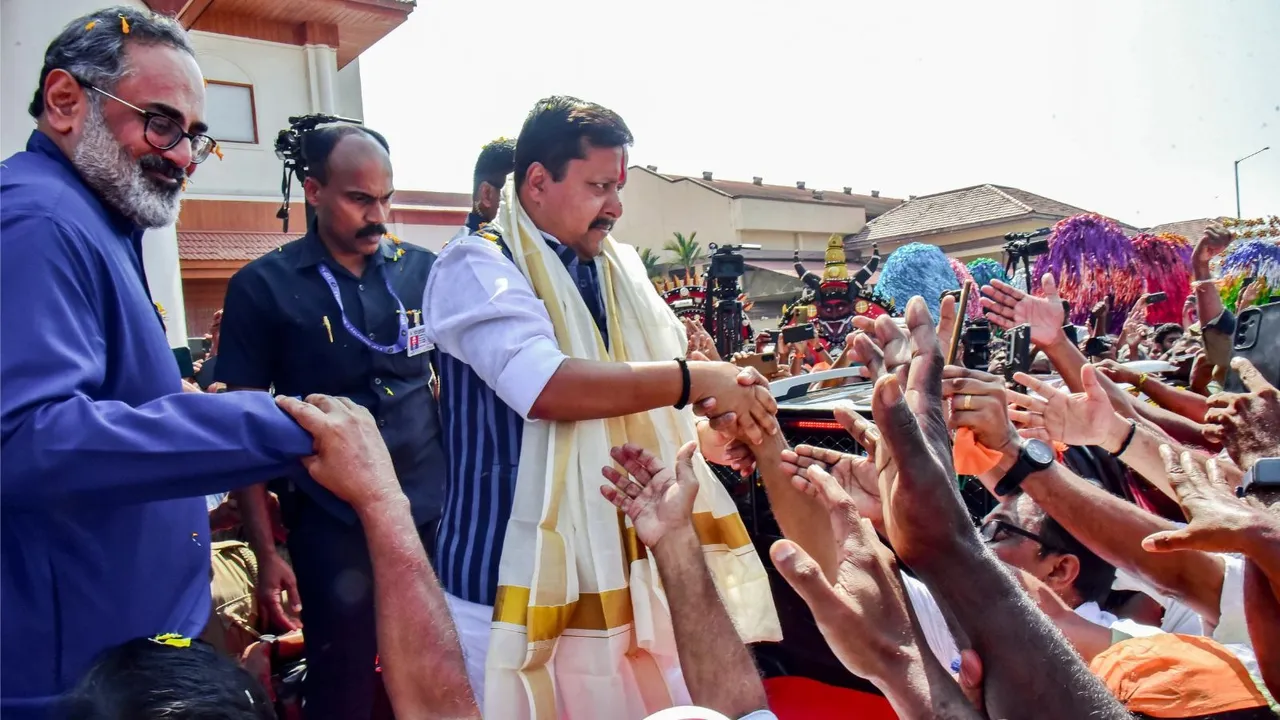 Nitin Nabin in Kerala