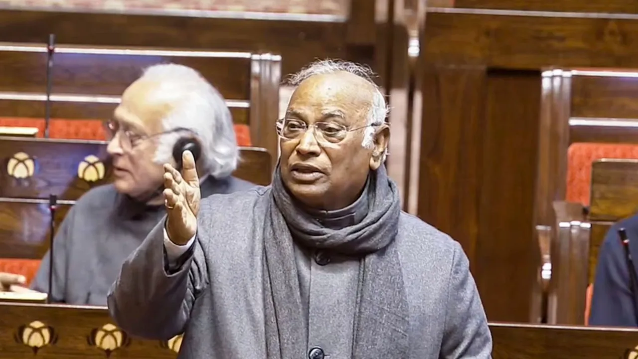 Mallikarjun Kharge Rajya Sabha