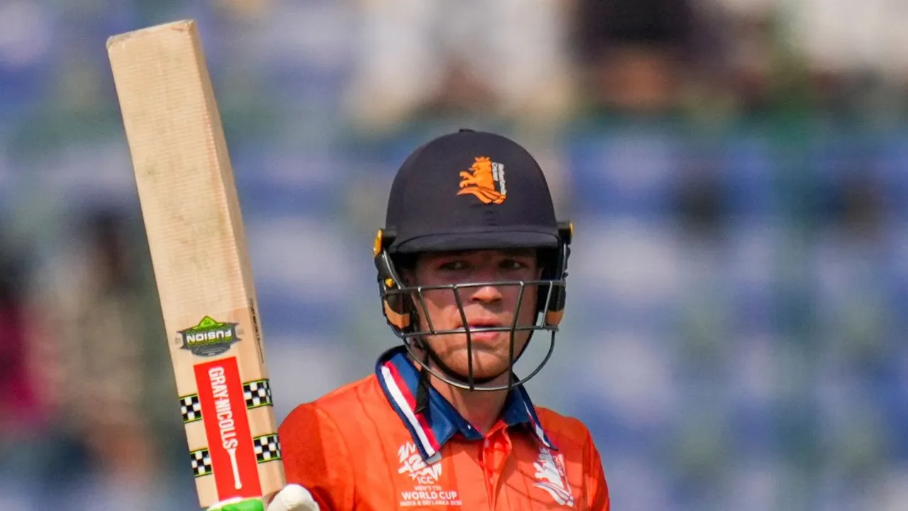 Bas de Leede Namibia vs Netherlands