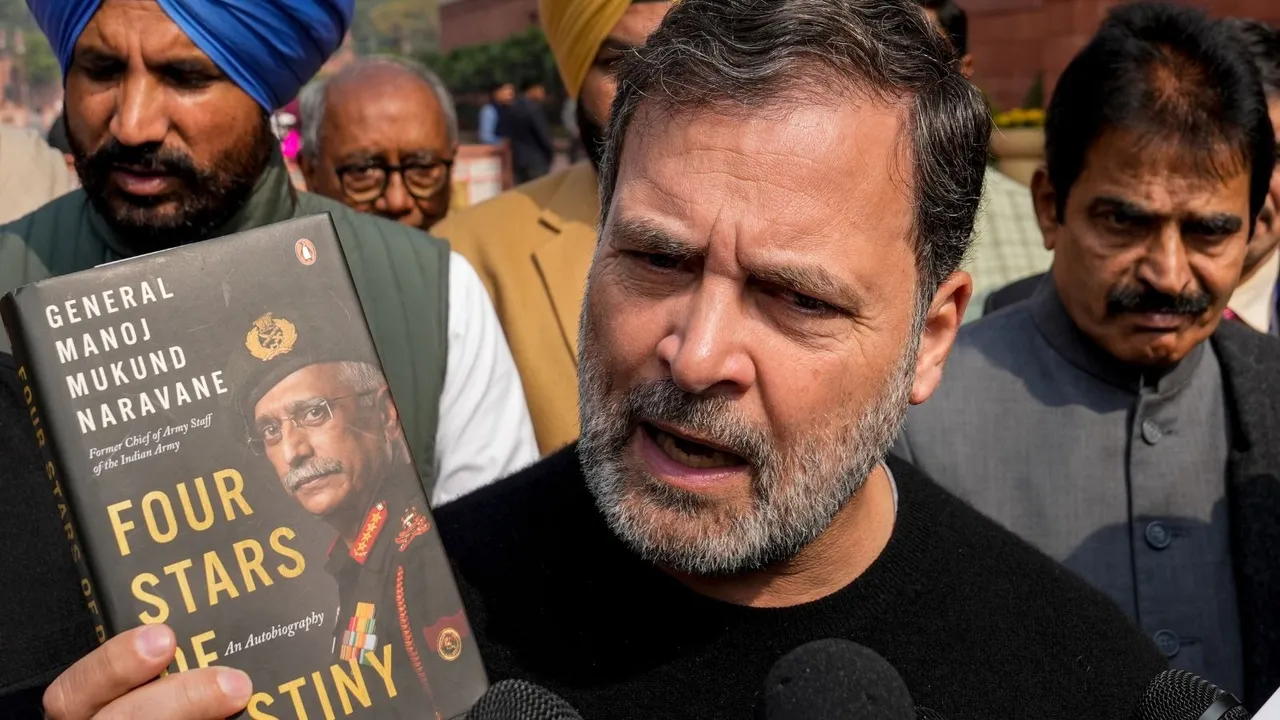 Rahul Gandhi Naravane Book