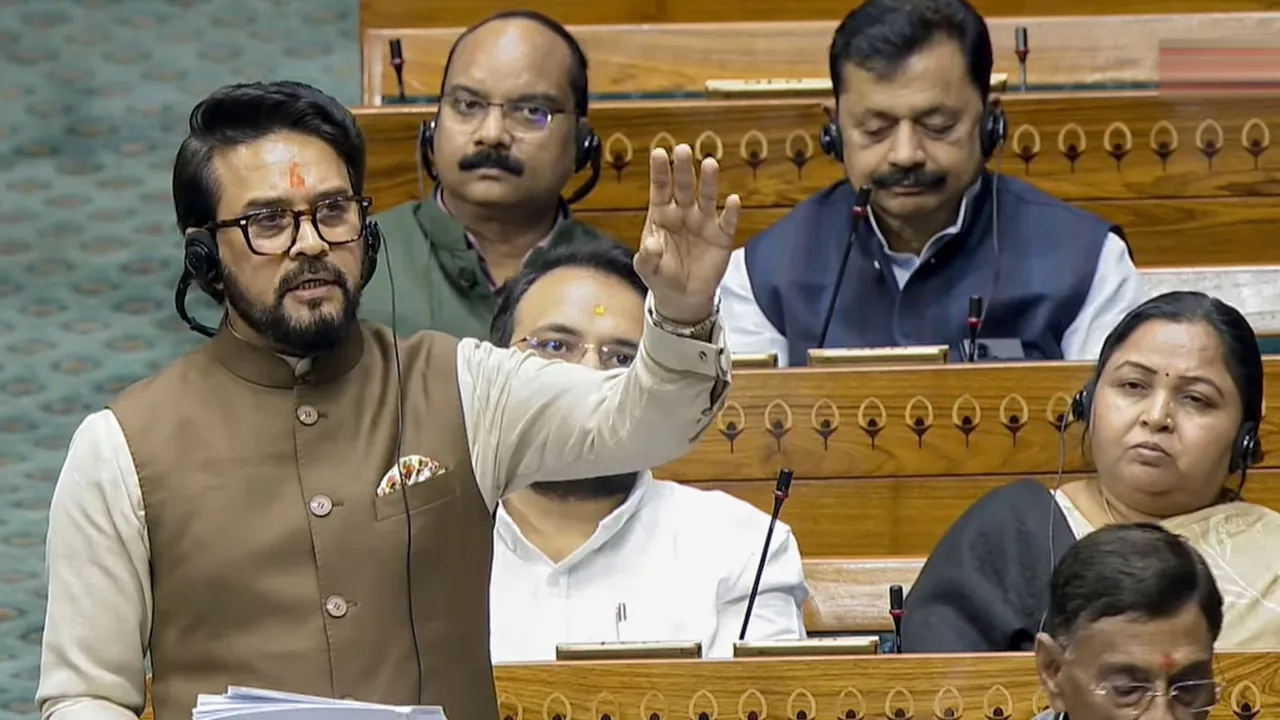 Anurag Thakur Budget session of Parliament