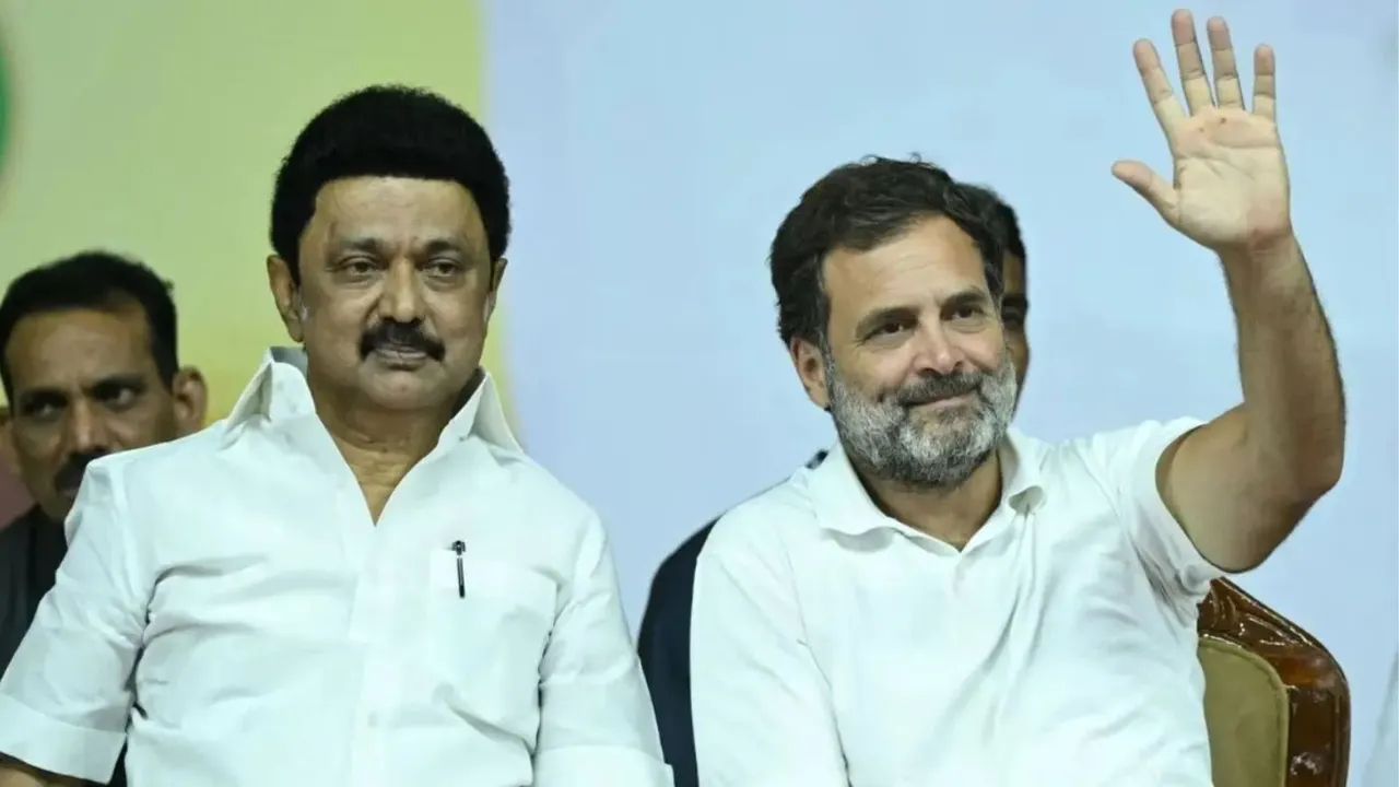 DMK Congress Alliance M K Stalin Rahul Gandhi