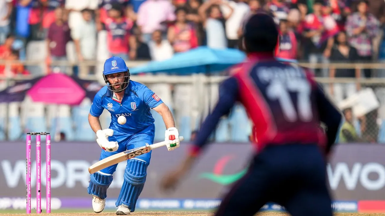 Justin Mosca Italy vs Nepal