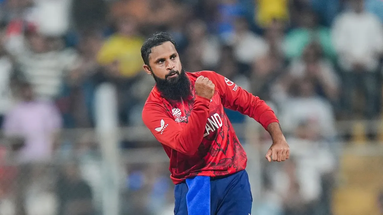Adil Rashid England vs Scotland T20 World Cup