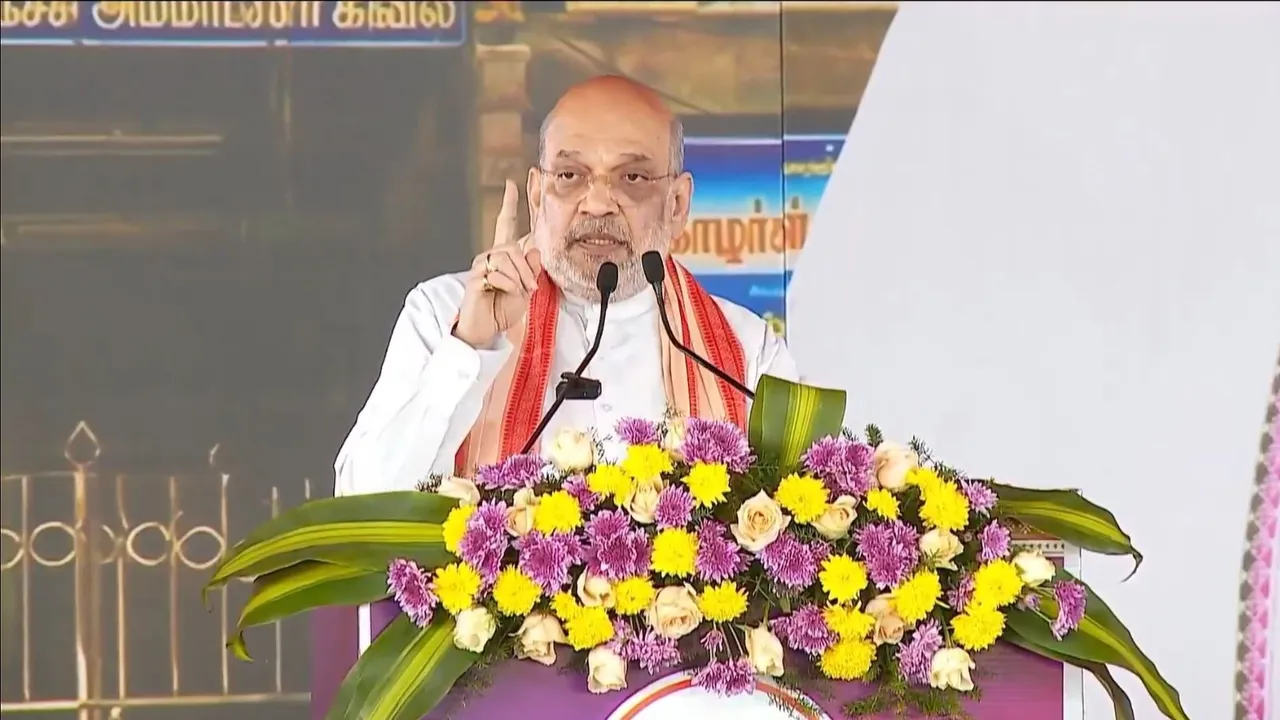 Amit Shah in Puducherry