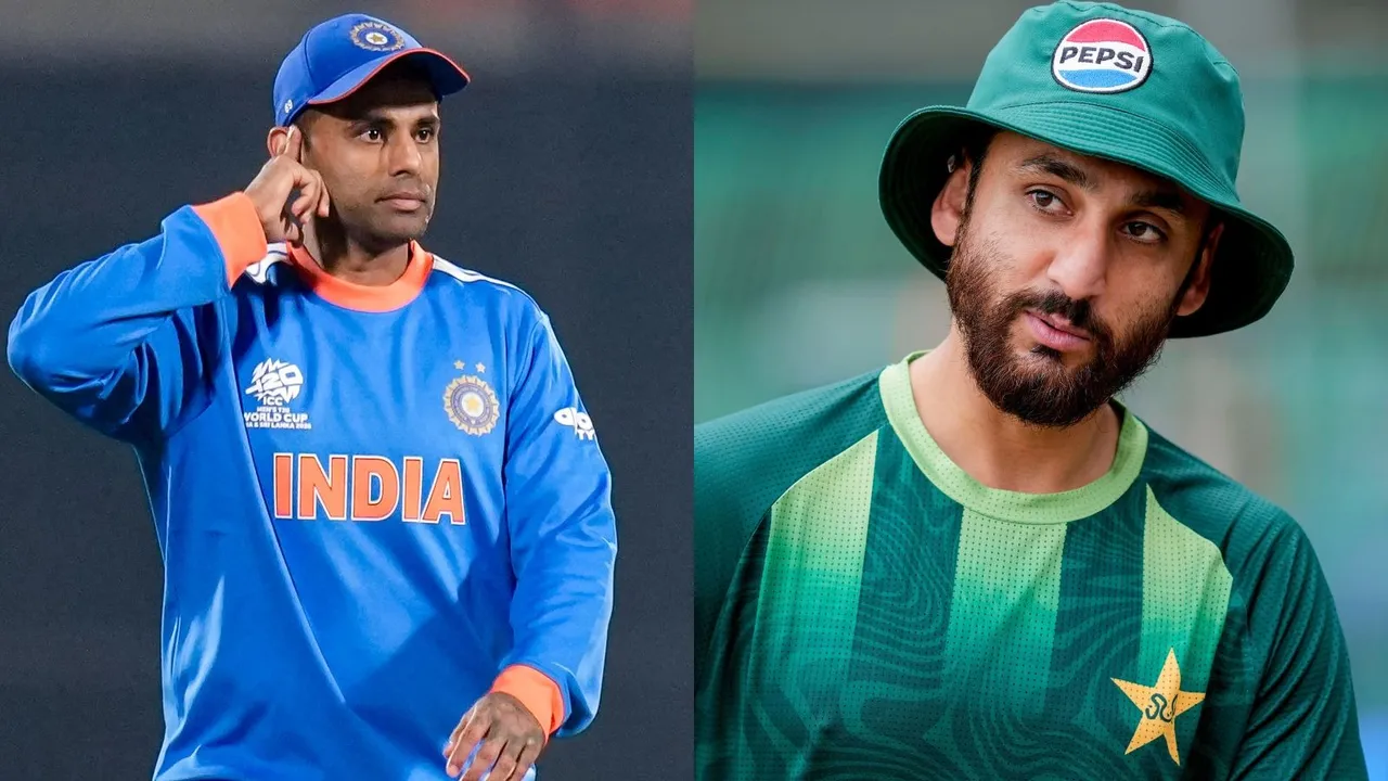 Suryakumar Yadav Salman Ali Agha India vs Pakistan T20 World Cup