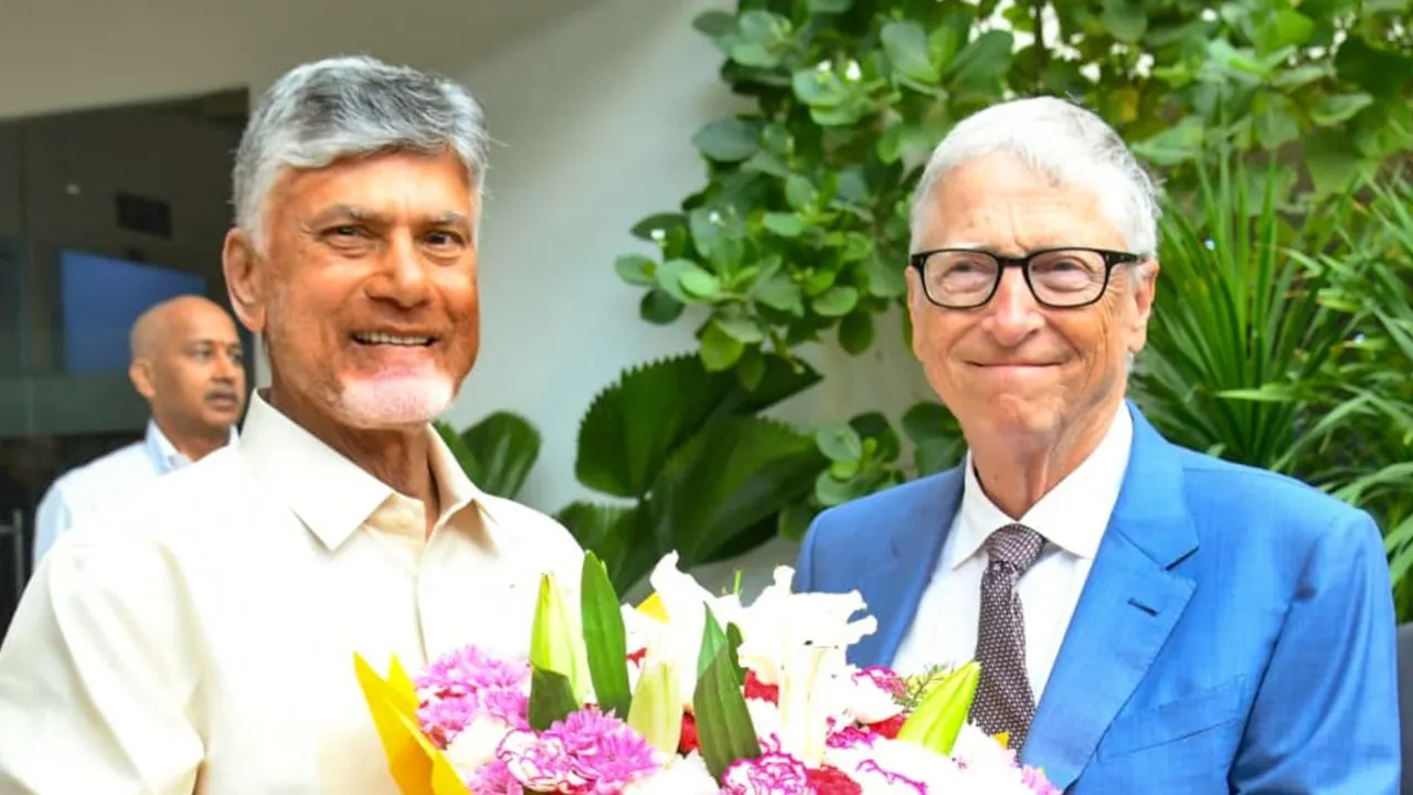 Chandrababu Naidu Bill Gates