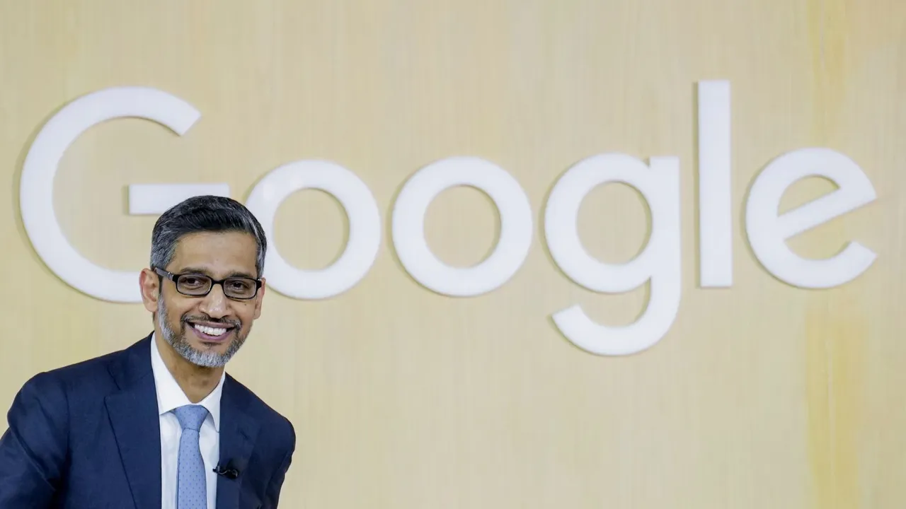 Sundar Pichai Google Alphabet