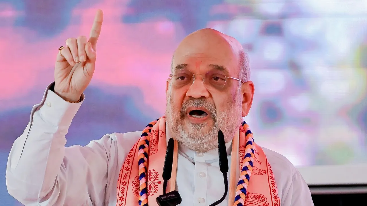 Amit Shah in Assam Amit Shah in Bengal