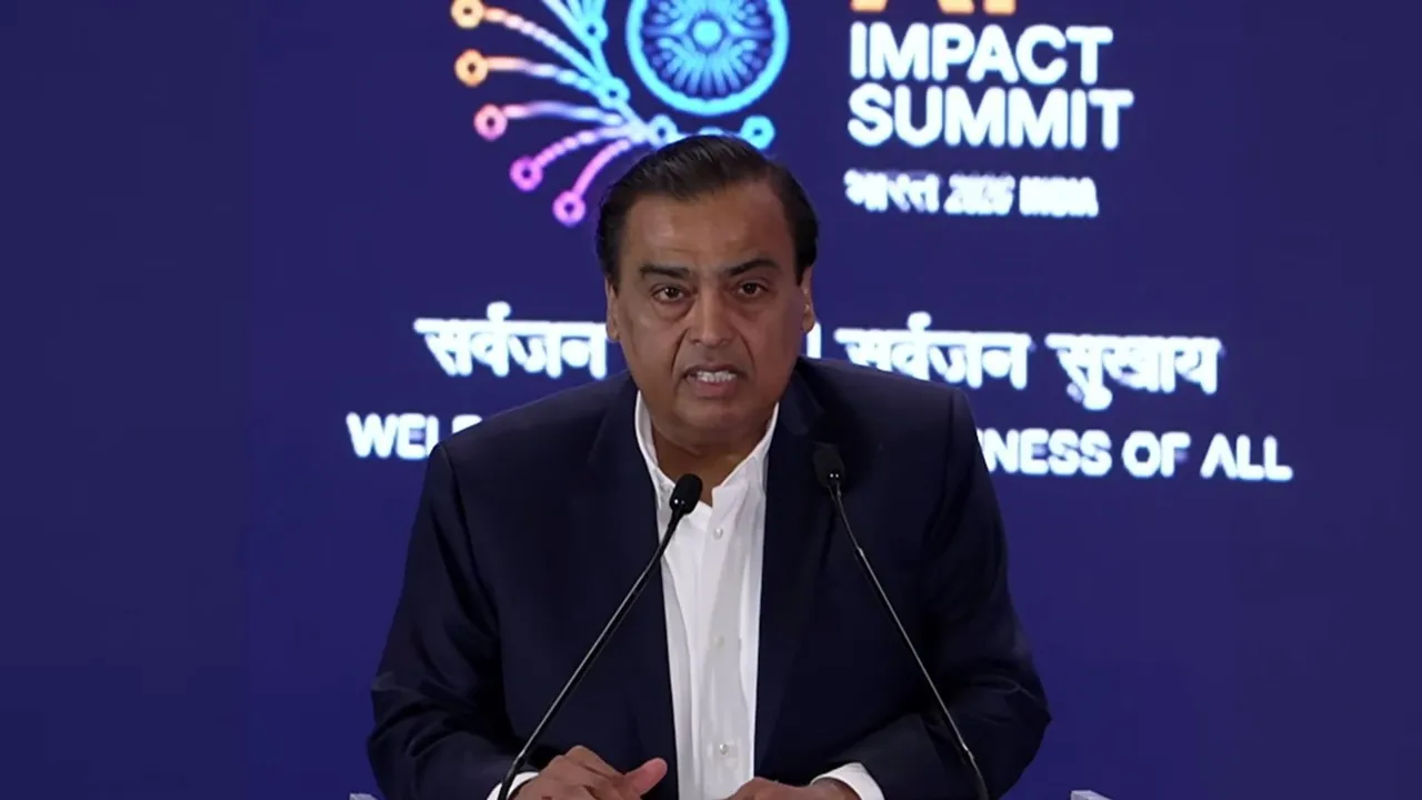Mukesh Ambani India AI Impact Summit 2026
