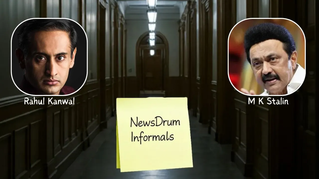 Rahul Kanwal M K Slalin NewsDrum Informals