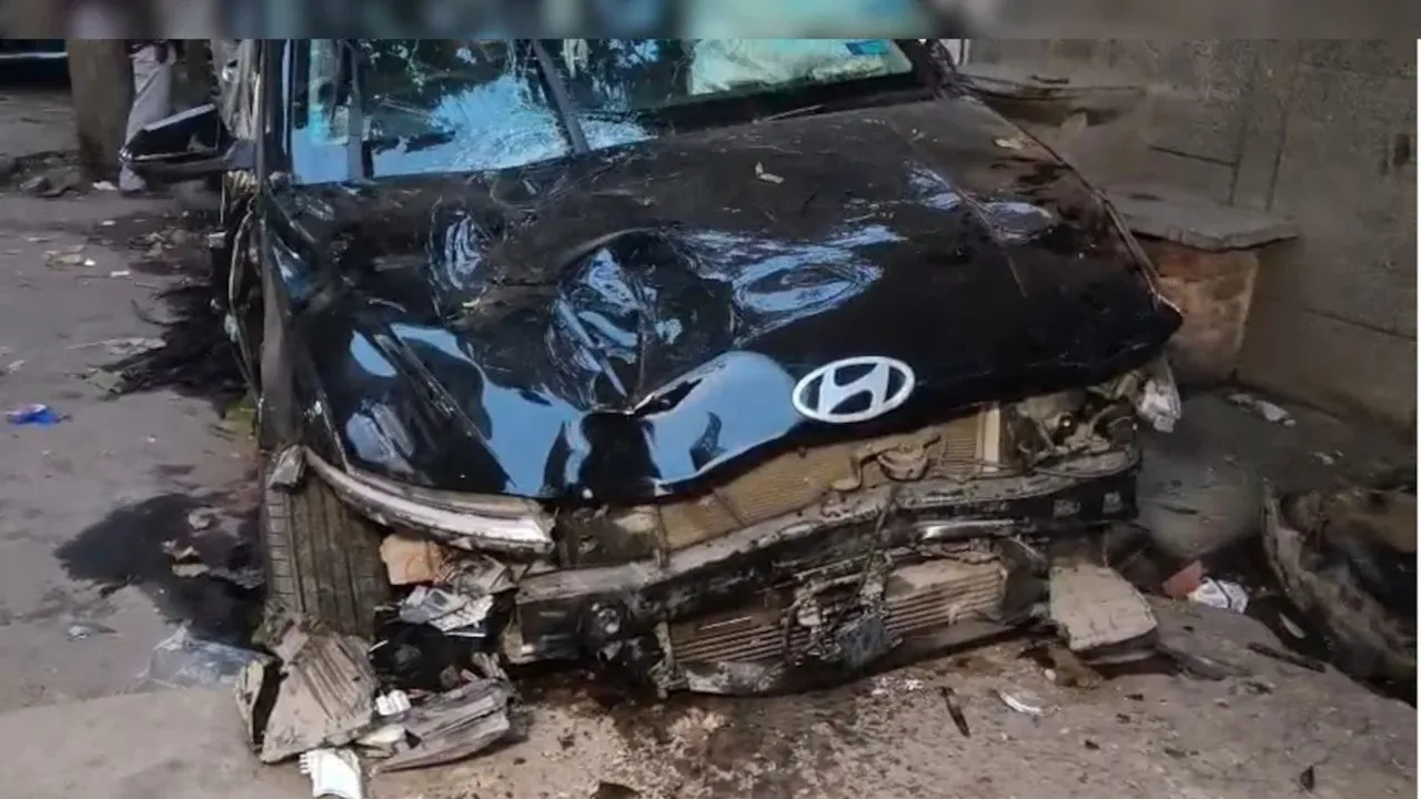 Tilak Nagar Accident Delhi Delivery Boy Accident