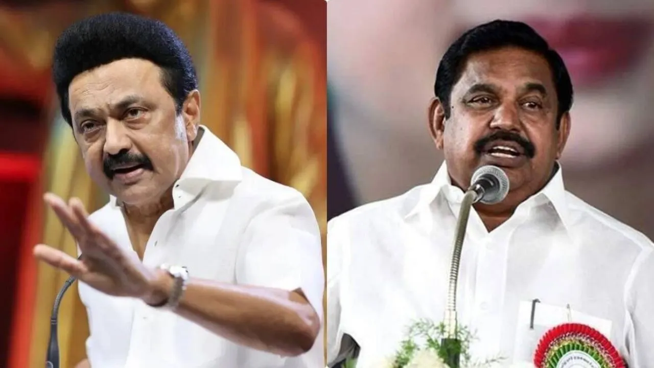 M K Stalin Edappadi K Palaniswami