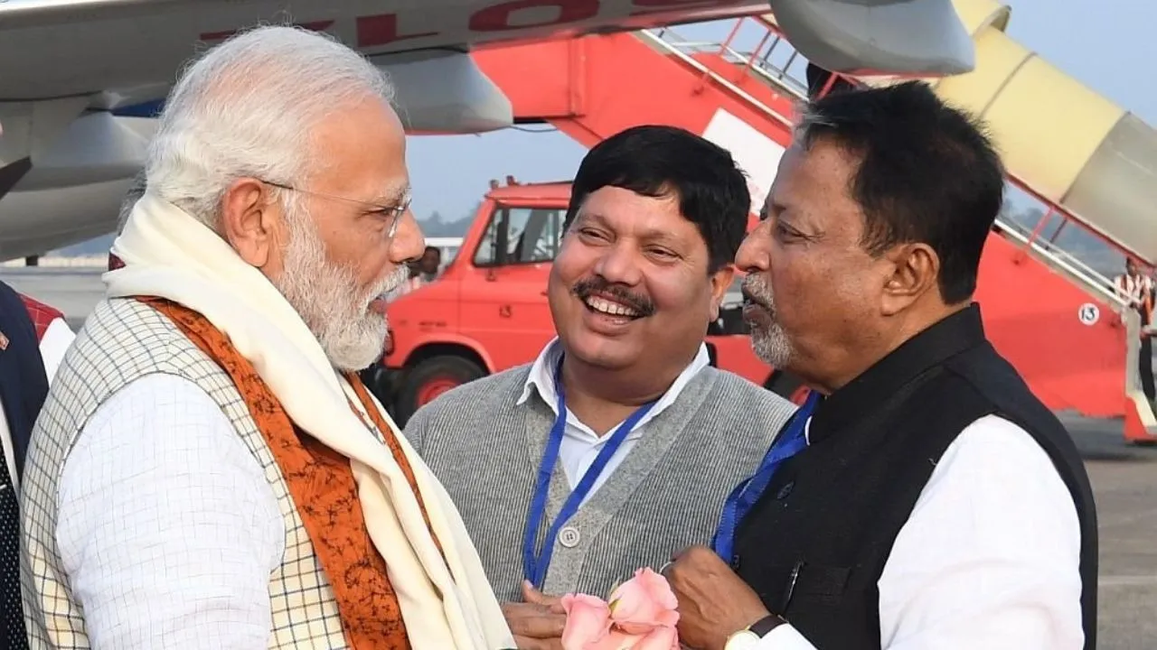Narendra Modi Mukul Roy