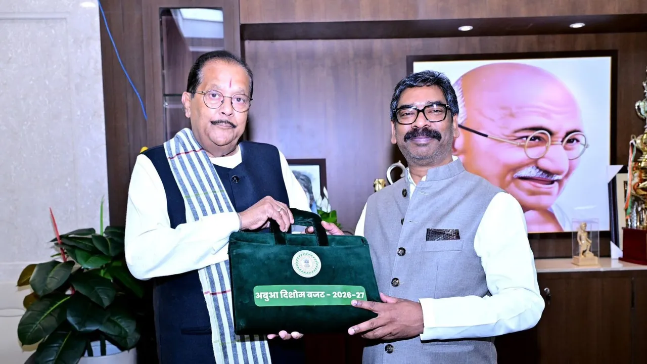 Jharkhand Budget 2026 Hemant Soren Radhakrishna Kishore