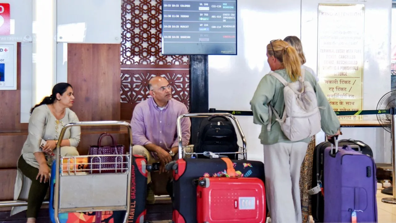 Cochin Airport Flight Cancel