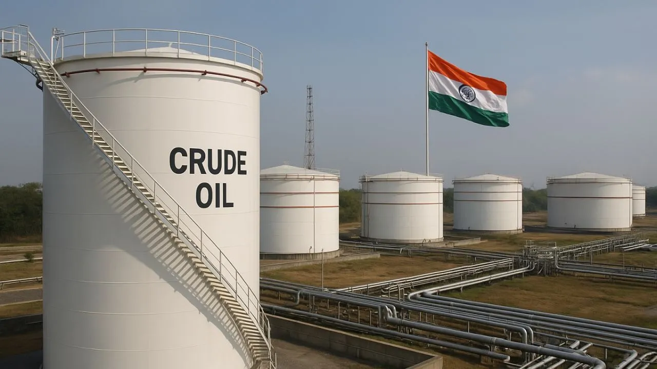 Indian Oil Reserves Crude Oil Refinery