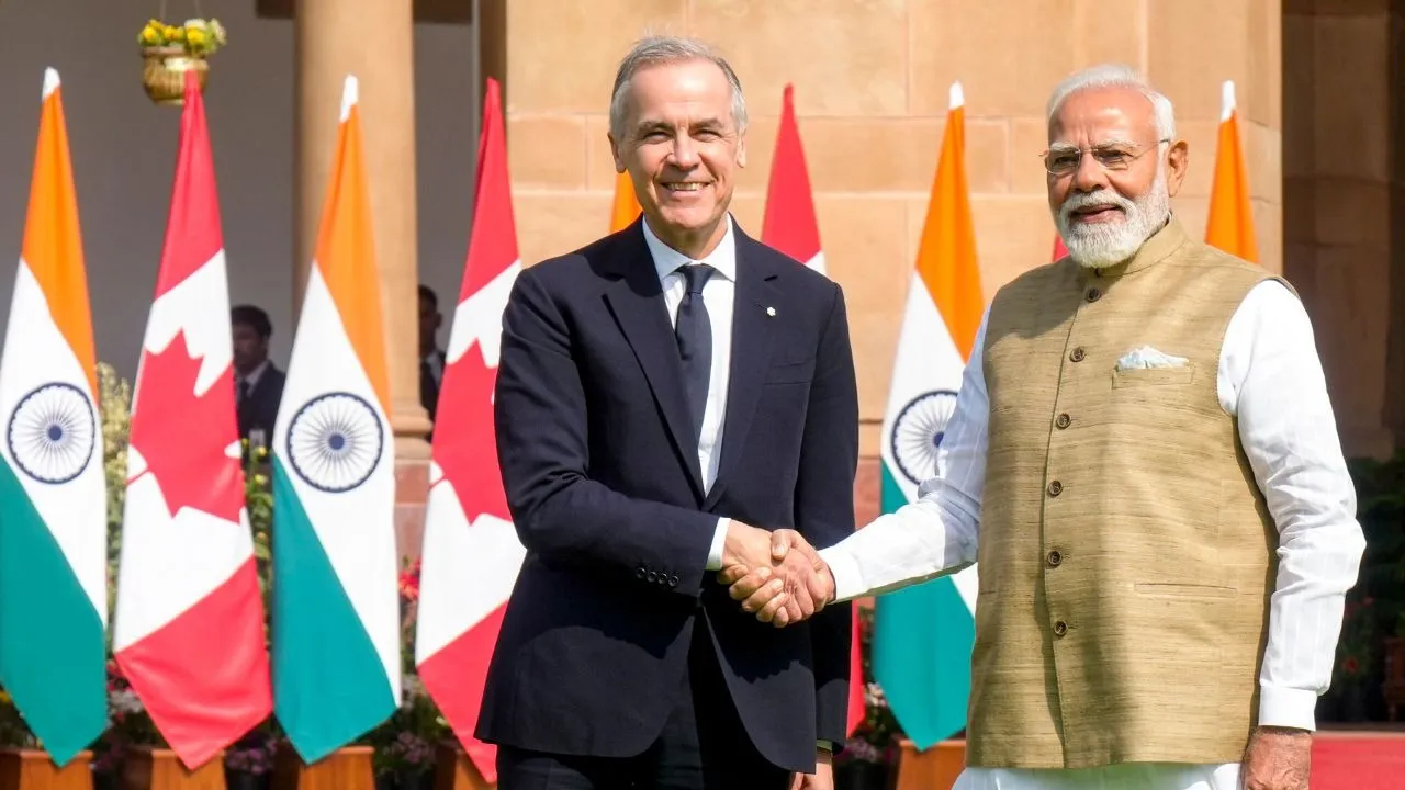 Narendra Modi Mark Carney India Canada