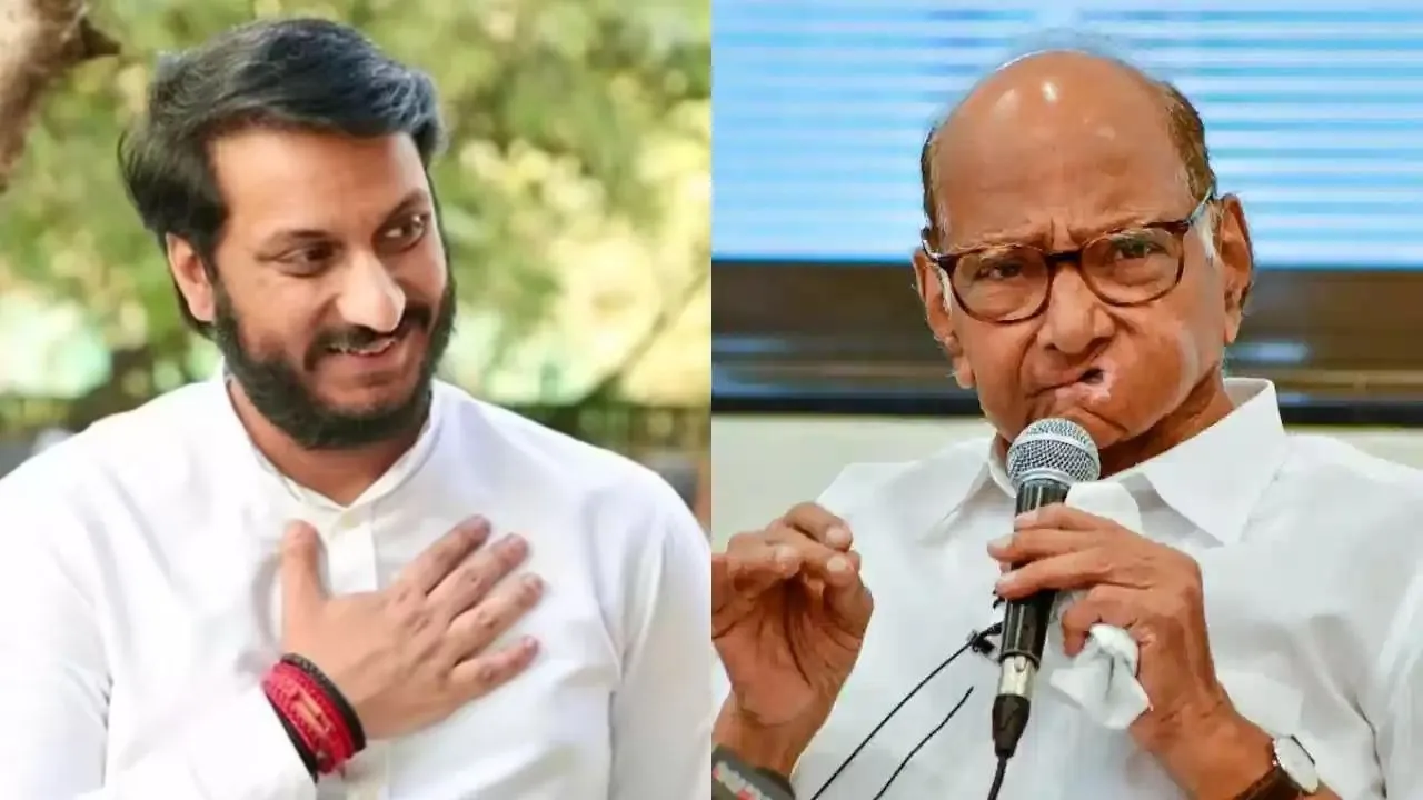 Parth Pawar Sharad Pawar
