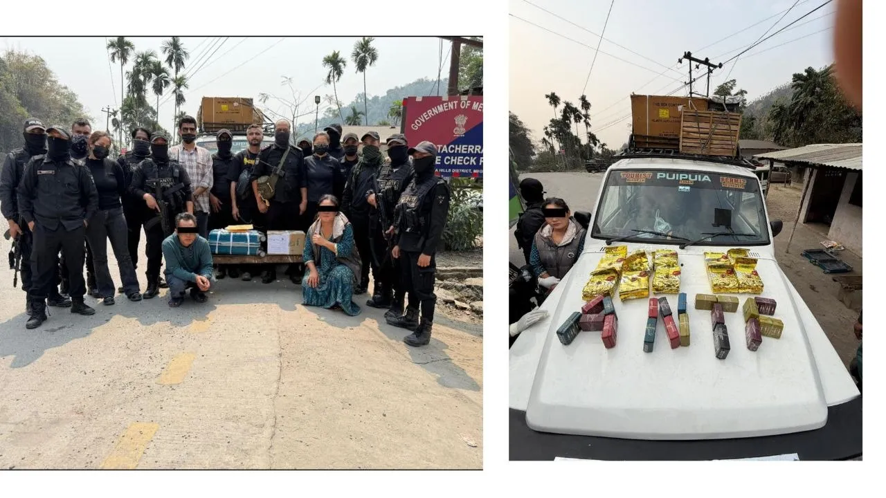 Meghalaya Drugs Seizure