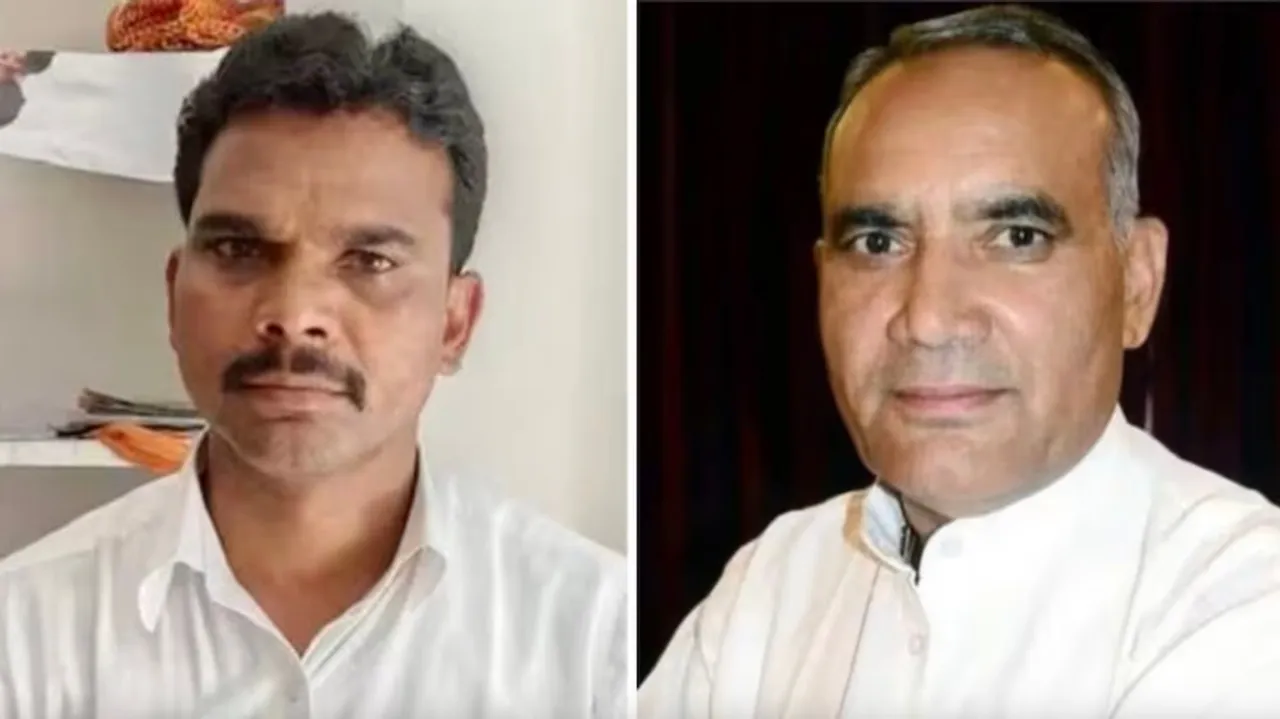 Congress MLA Mukesh Malhotra and BJP candidate Ramniwas Rawat