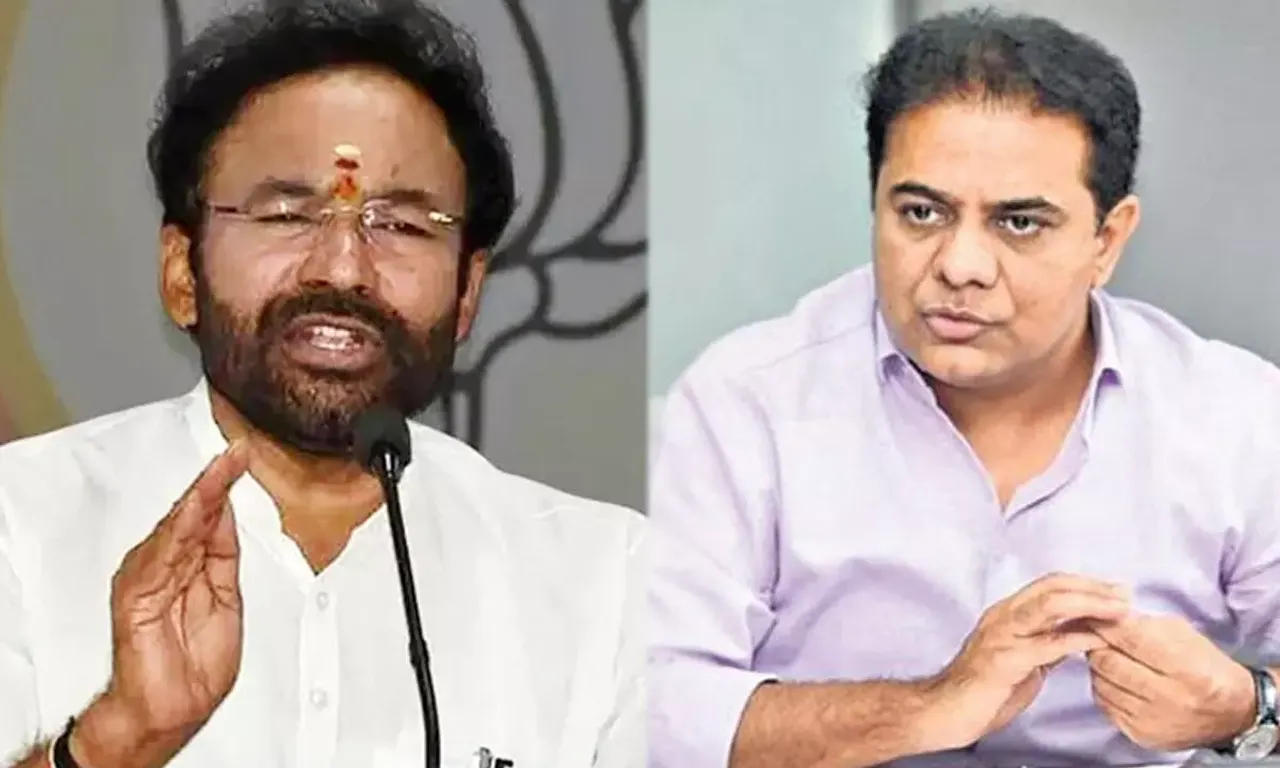 g kishan reddy KT Rama Rao
