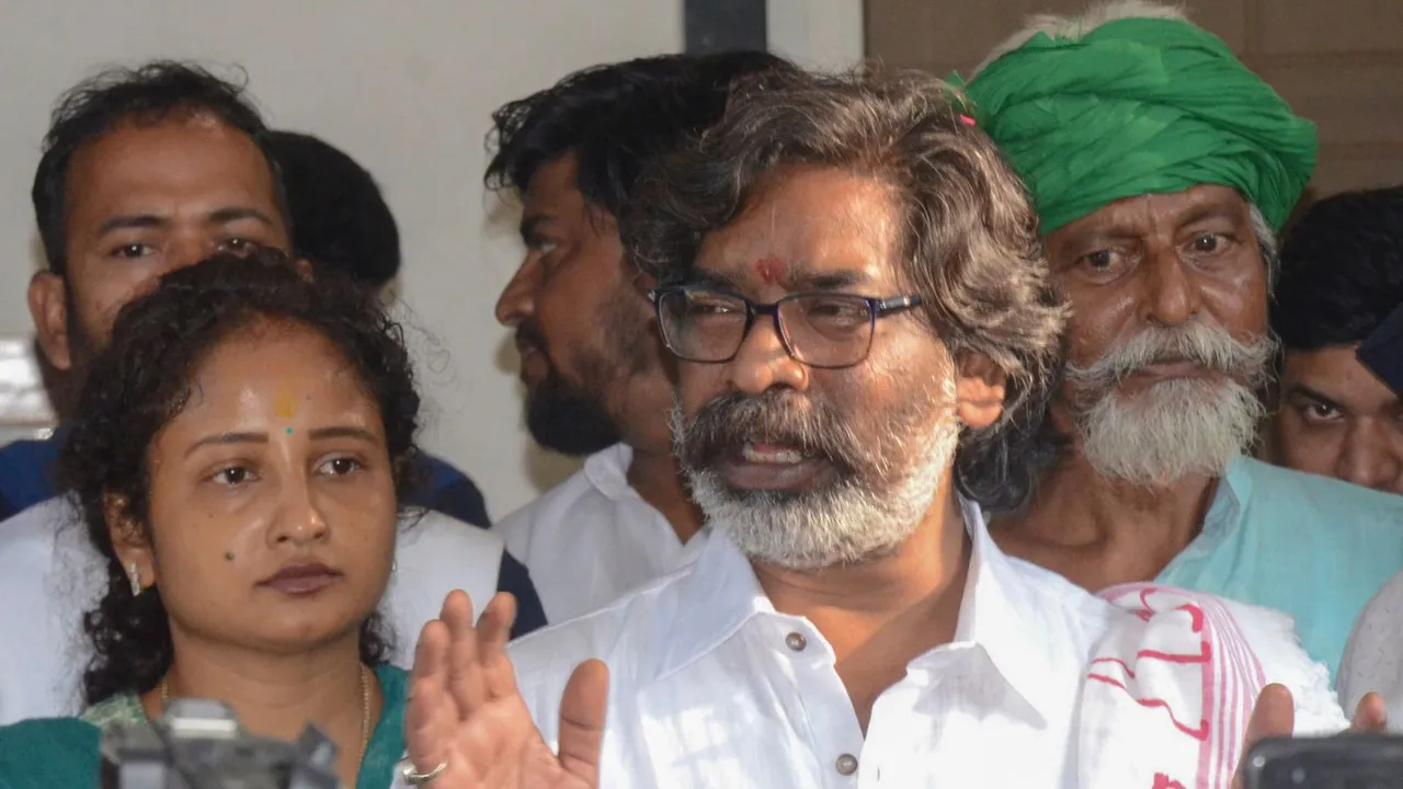 Jharkhand chief minister and JMM leader Hemant Soren (File image)