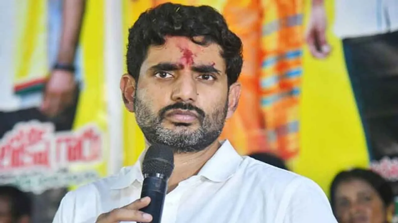Nara Lokesh in Delhi