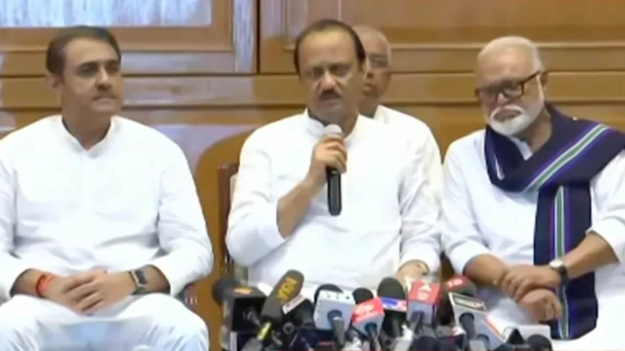 Praful Patel, Ajit Pawar and Chhagan Bhujbal