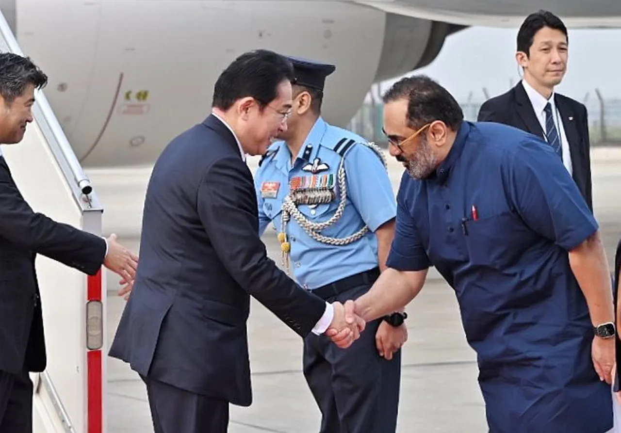 Fumio Kishida Japan Rajeev Chandrasekhar
