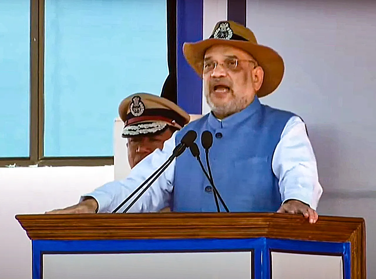 CRPF Day parade Amit Shah