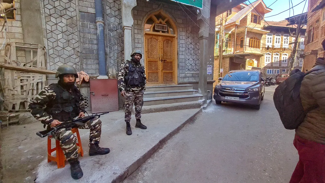 ED raids in Kashmir