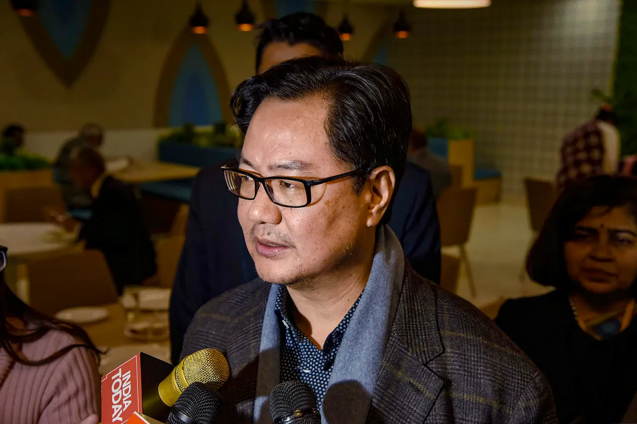 Kiren Rijiju Law Minister