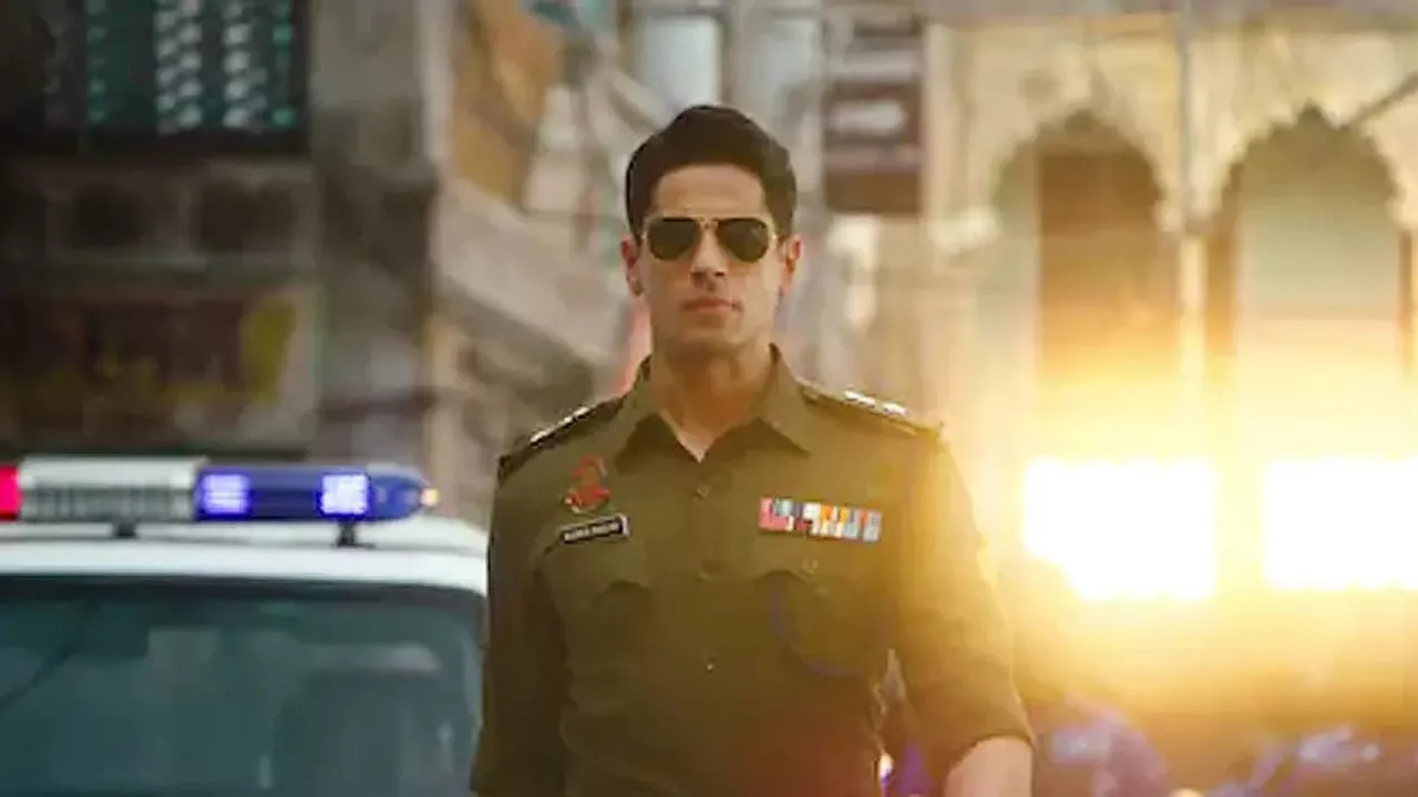 Siddharth Malhotra in Indian police force