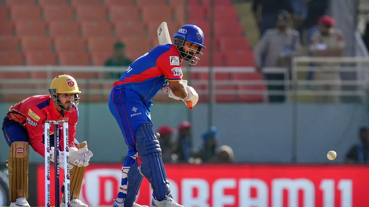 Delhi Capitals’ captain Rishabh Pant plays a shot during the Indian Premier League (IPL) 2024 T20 cricket match between Delhi Capitals and Punjab Kings
