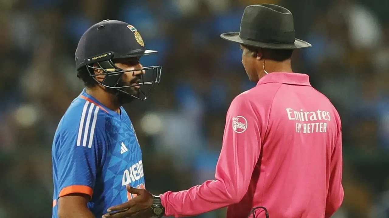 Rohit Sharma retired hurt