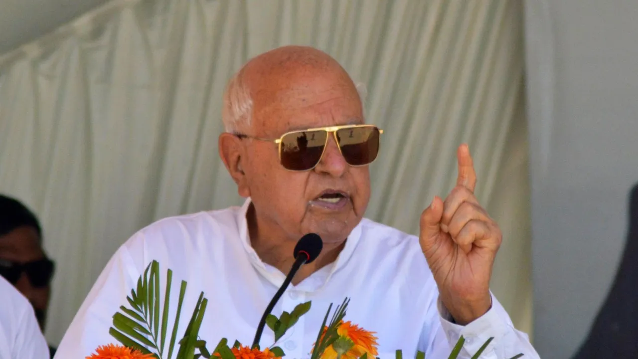 National Conference president Farooq Abdullah (File image)
