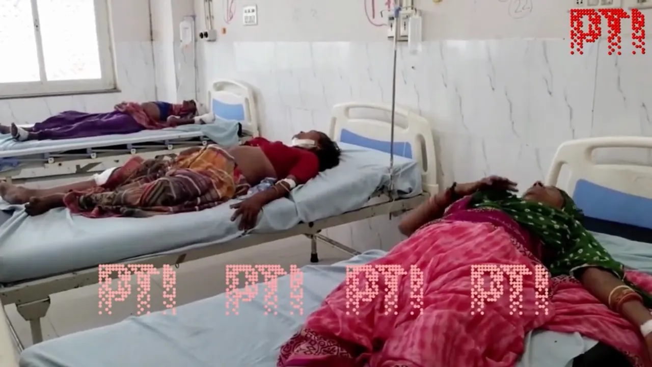Bharatpur accident injured