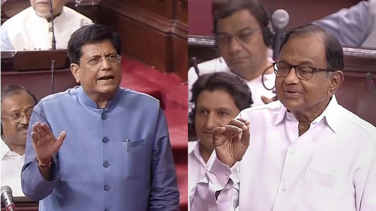 Piyush Goyal P Chidambaram