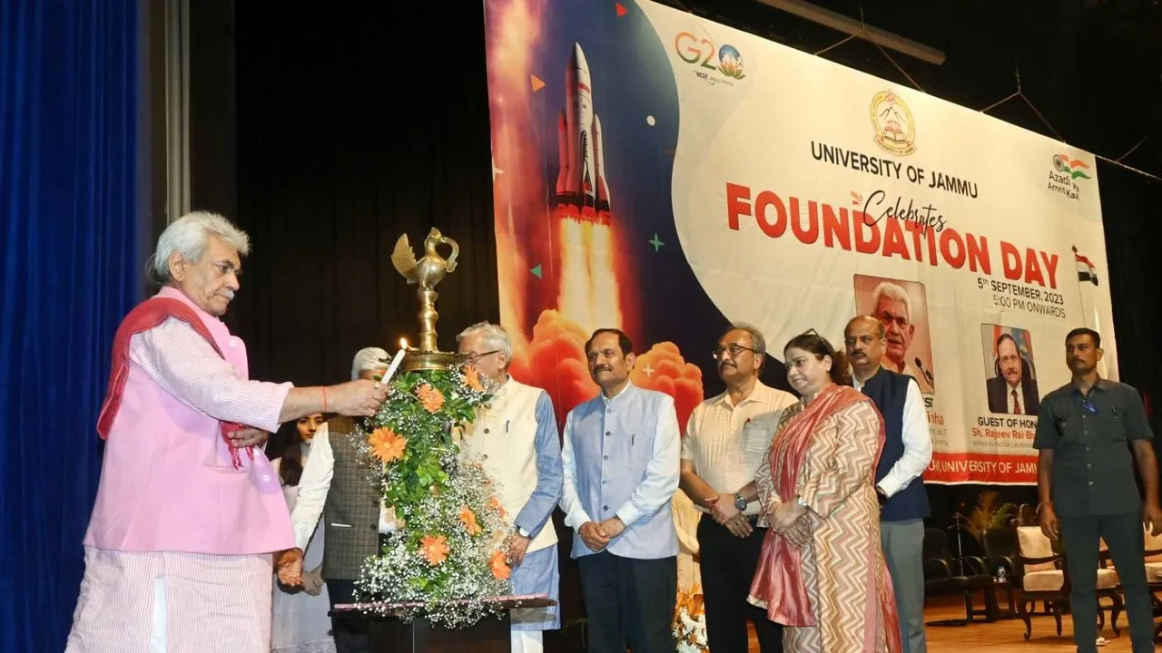 LG Sinha inaugurates Jammu Univ's 'Dhwani'.jpg