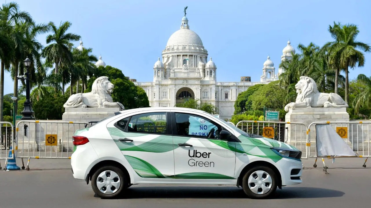 Uber Green electric cabs