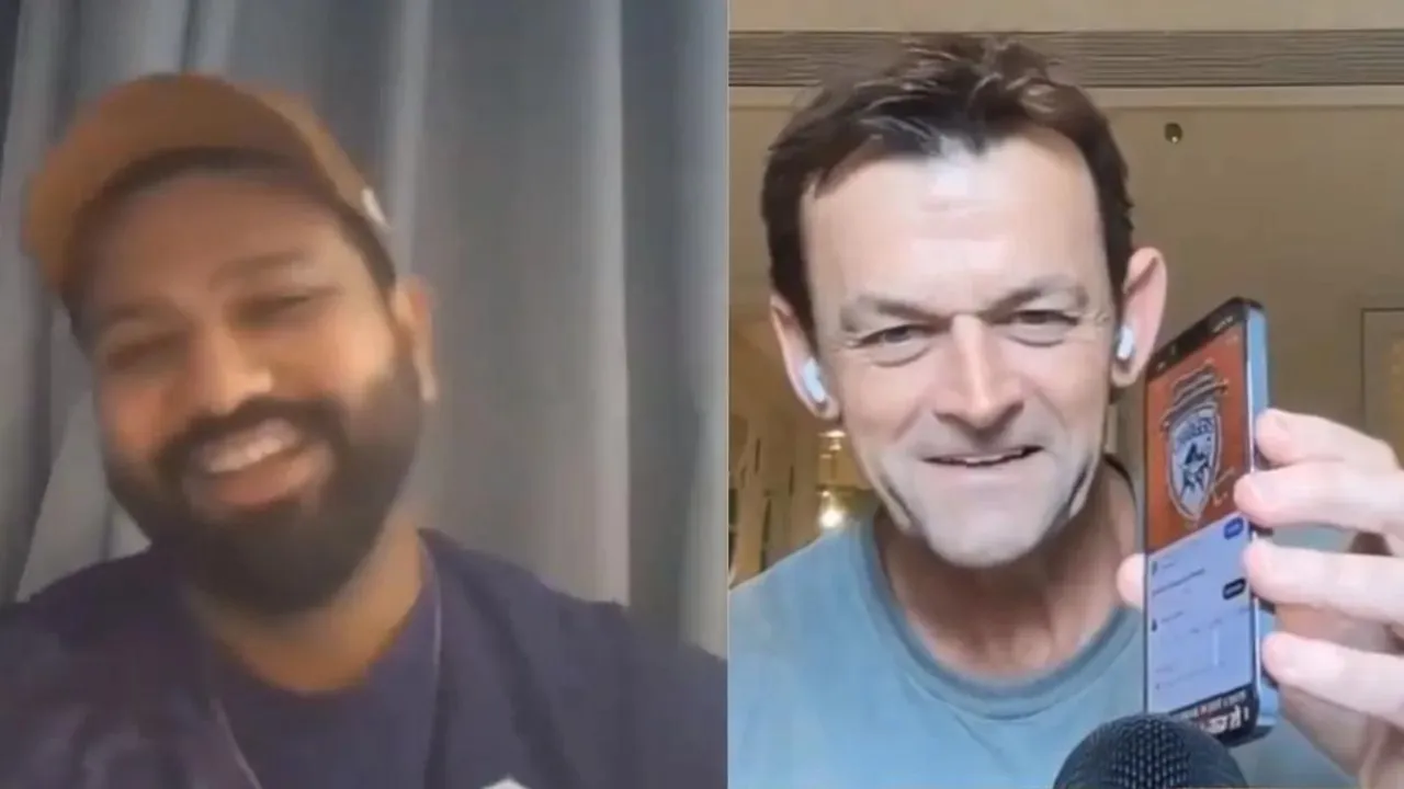 Rohit Sharma Adam Gilchrist