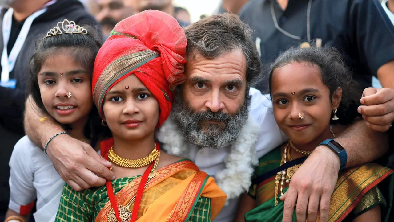 Rahul Gandhi during his Bharat Jodo Yatra