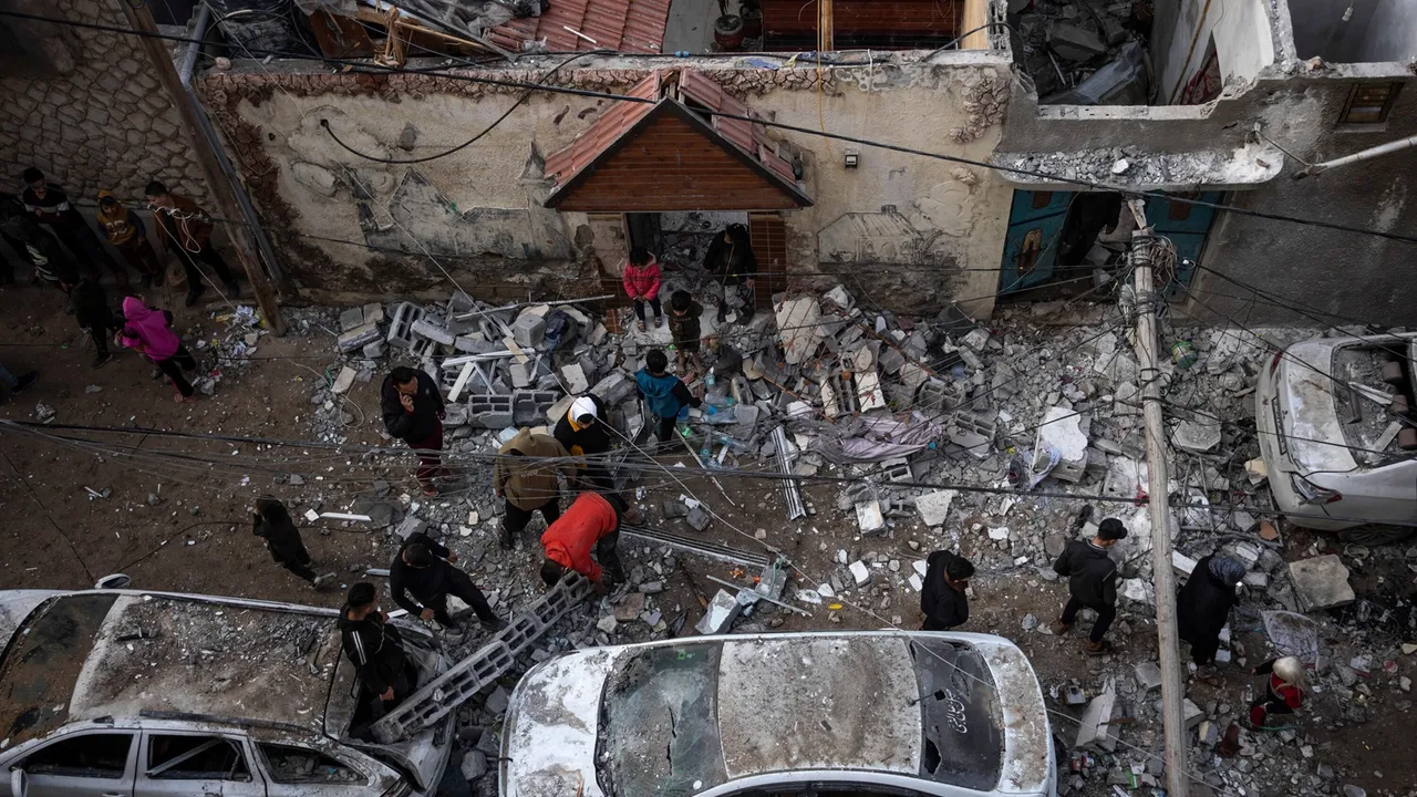 Rafah Gaza Israel Airstrikes Palestine Hamas