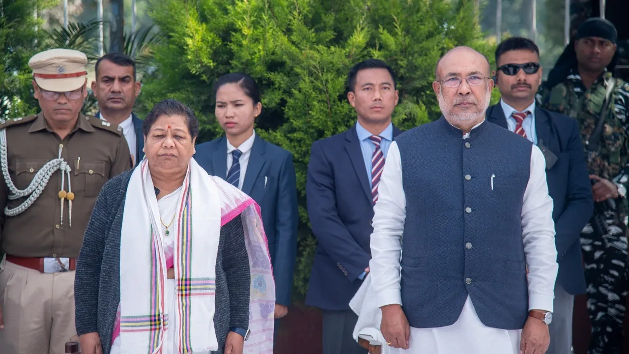 Anusuiya Uikye N Biren Singh Manipur