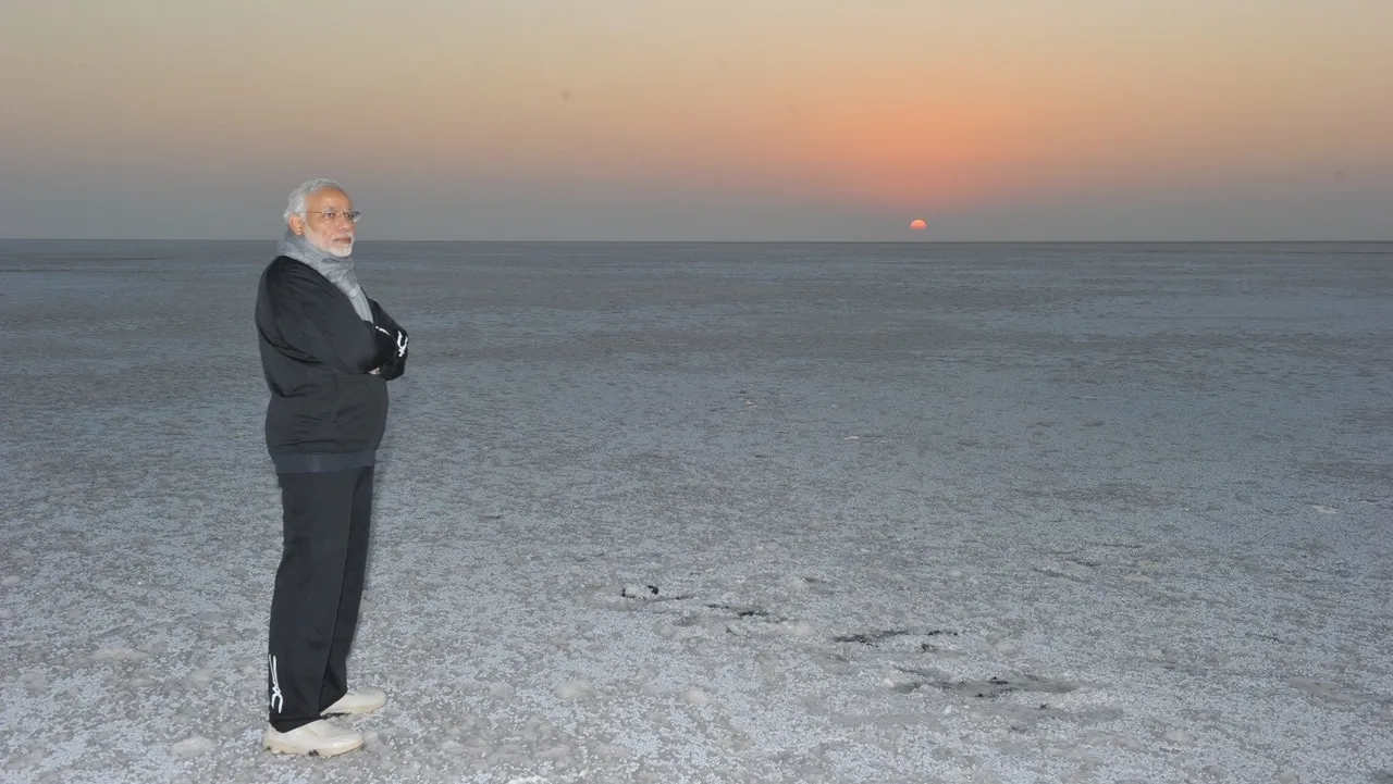 Narendra Modi Dhordo Kutch