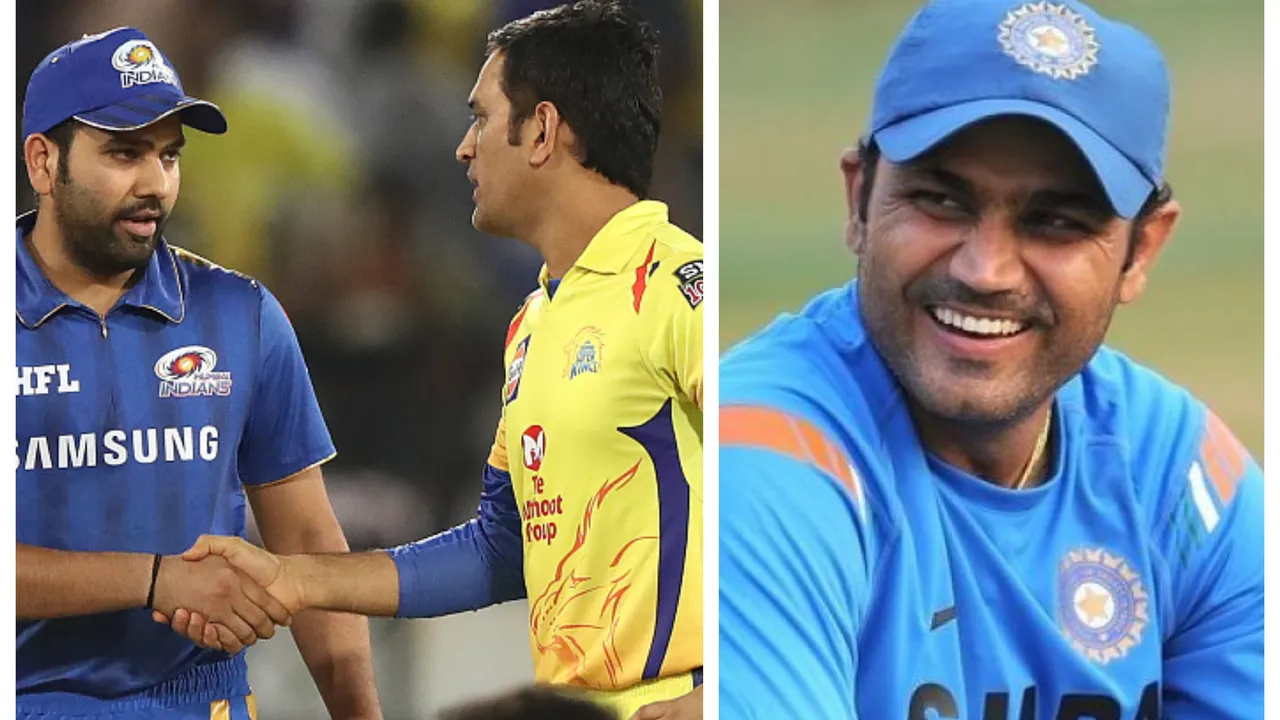 MS Dhoni Rohit Sharma Virendra Sehwag
