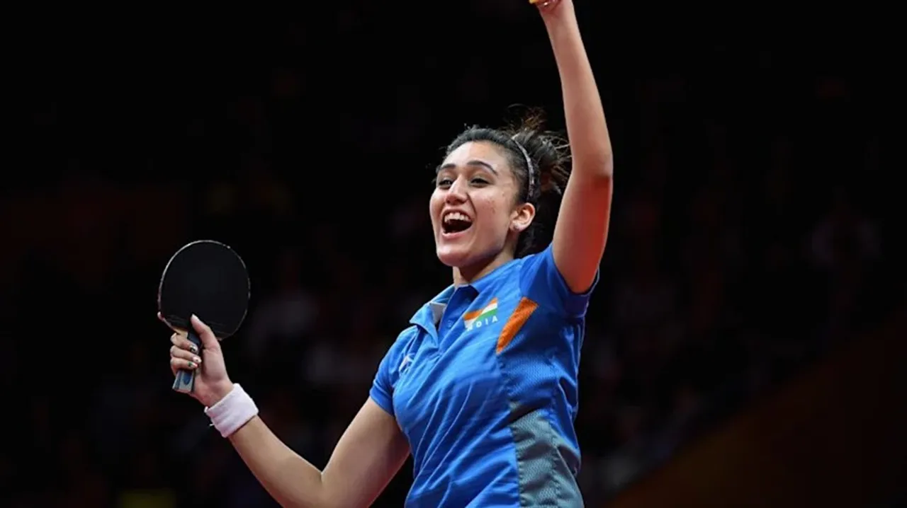 Manika Batra Table tennis